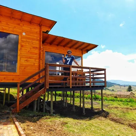 Cabana Con Vista A La Laguna De Tota Exterior photo